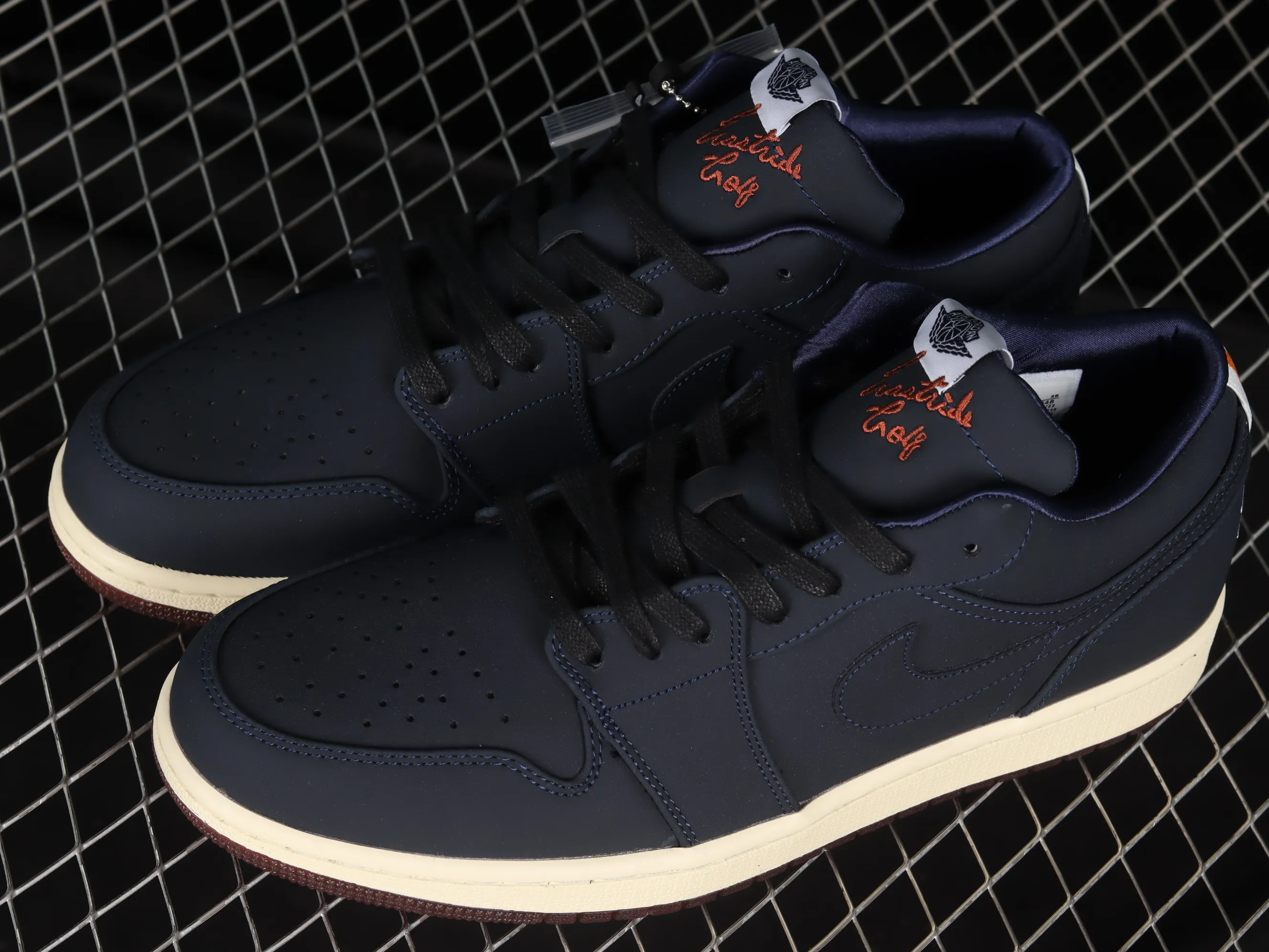 All categories Air Jordan Jordan series basketball shoes Air Jordan 1 Low Eastside Golf x Air Jordan 1 Low AJ1 Joe 1 Golf black blue low-top casual sneakers DV1759-448
